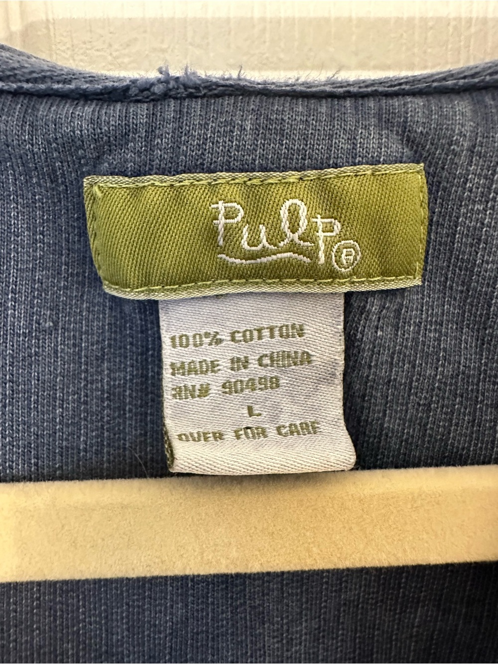 Polo by Ralph Lauren Blue Corduroy Zip Hoodie Jacket - Picture 4 of 4